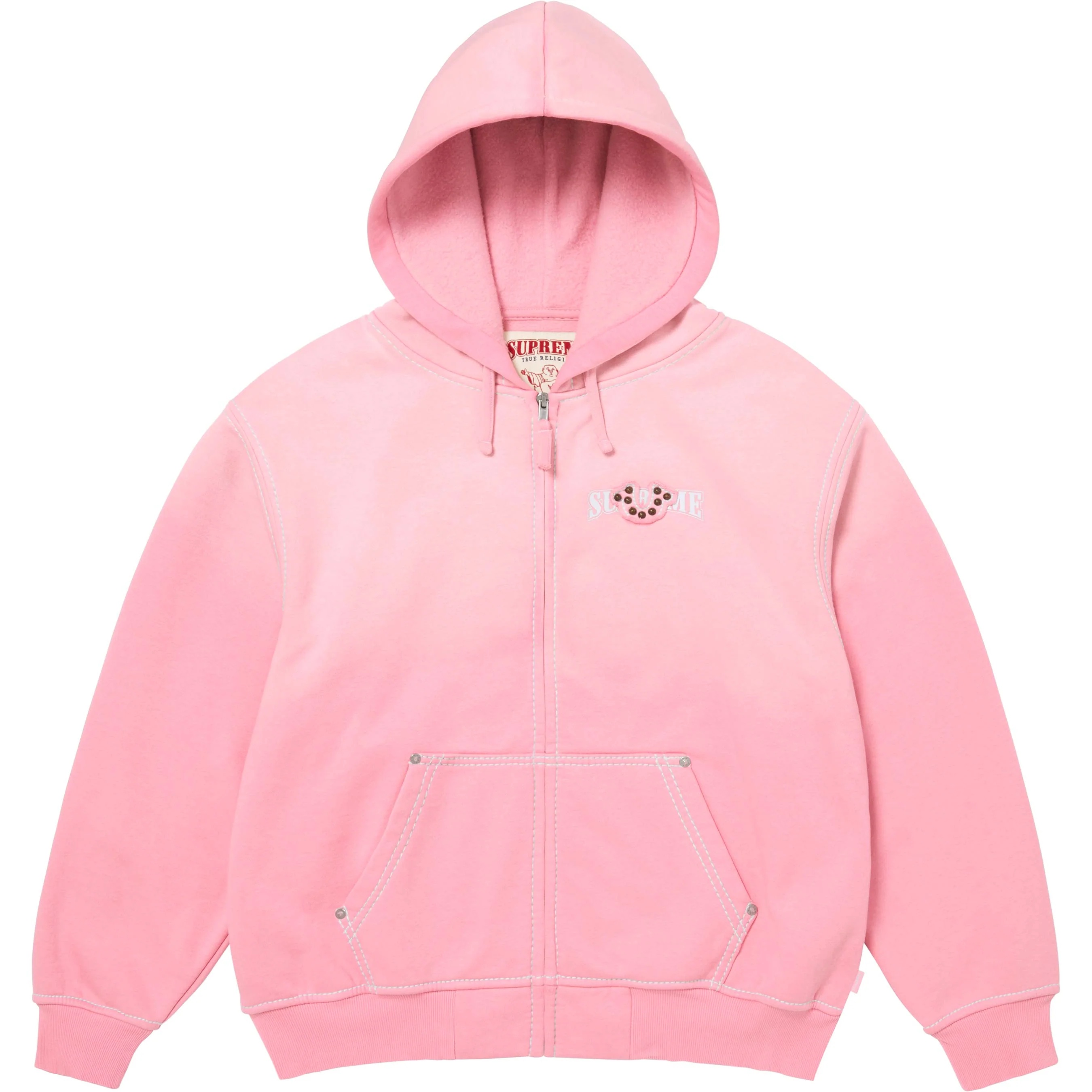 Supreme®/True Religion® Zip Up Hooded Sweatshirt view 16